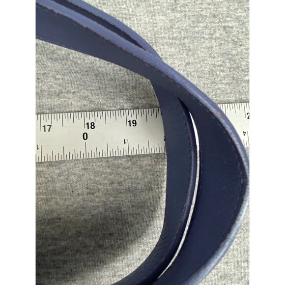 Ugg Australia Tote Womens Leather Canvas Khaki Purple Grab Shopping Bag Purse - Picture 13 of 14